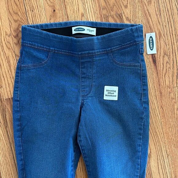 Old Navy Super Skinny Mid-Rise Pull On Jegging Jeans pants women’s size 2 NWT - Picture 4 of 4